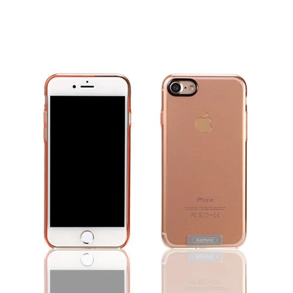 Чехол "Remax" силиконовый для iPhone 7/8 Sain Rose Gold