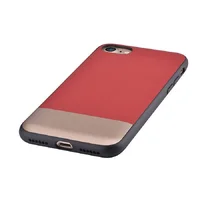 Кожаный чехол "Devia" Commander красный для iPhone 7/8