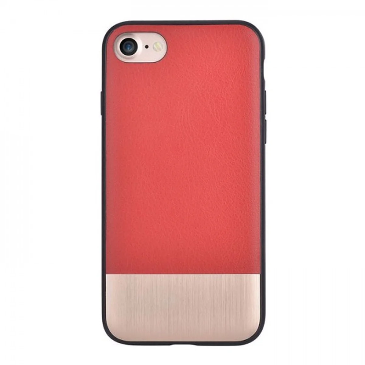 Шкіряний чохол "Devia" Commander червоний для iPhone 7/8