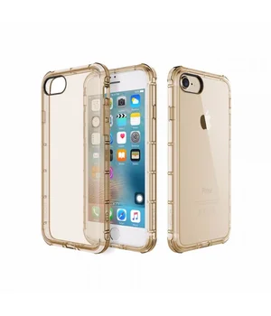 Чехол "Rock" силиконовый для iPhone 7/8 Fence Series Protection золотой