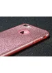 Чехол с блестками "Dazzling shine" силиконовый для iPhone 7/8 розовый