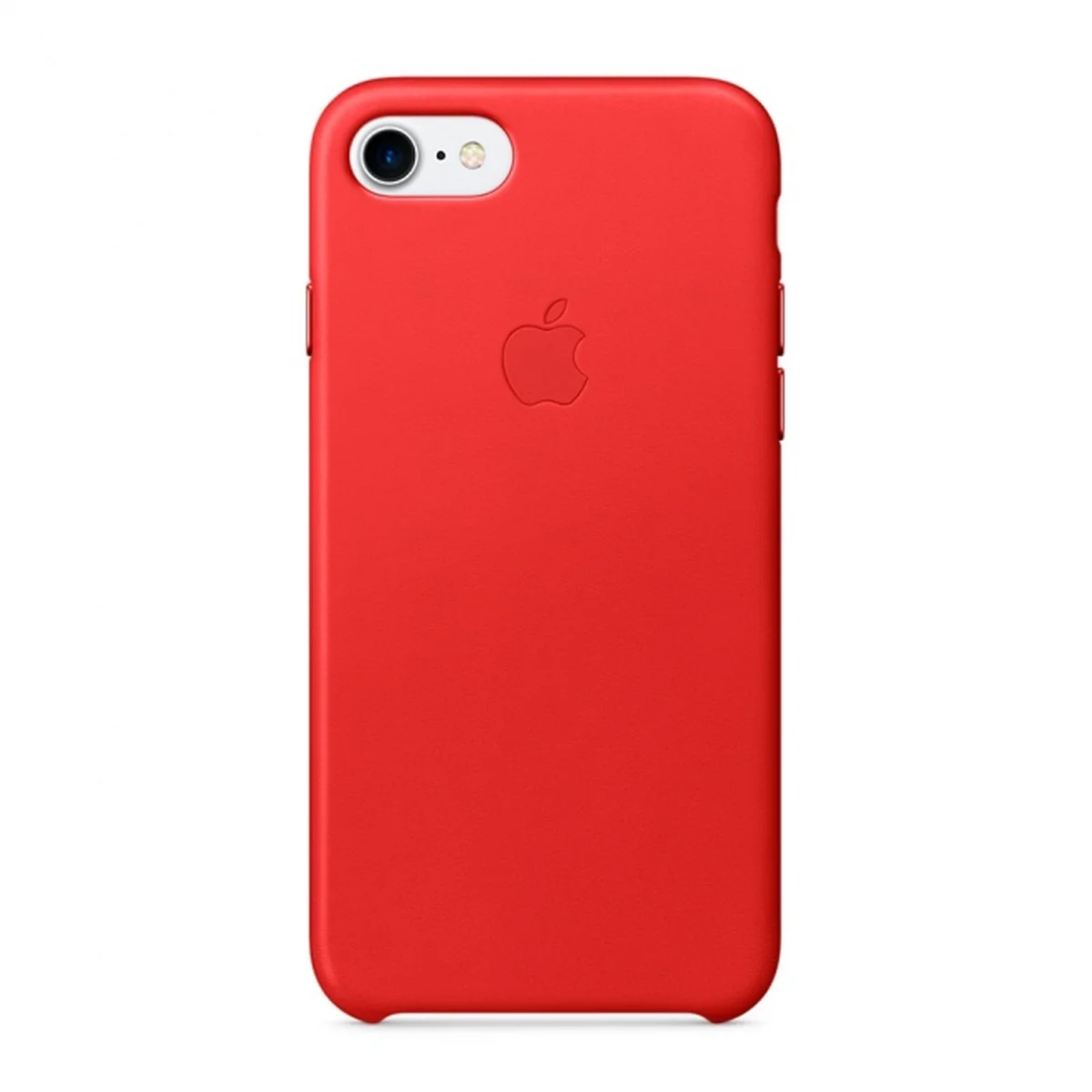 Кожаный чехол "Apple Leather Case" Red (HC) для iPhone 7/8