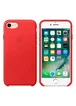 Кожаный чехол "Apple Leather Case" Red (HC) для iPhone 7/8