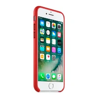 Кожаный чехол "Apple Leather Case" Red (HC) для iPhone 7/8