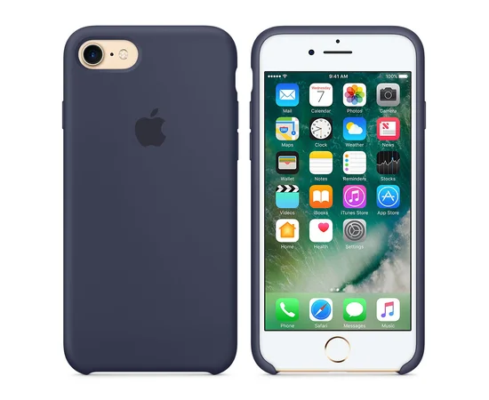 Чехол "Apple" Silicone Case для iPhone 7/8 Midnight Blue (HC)