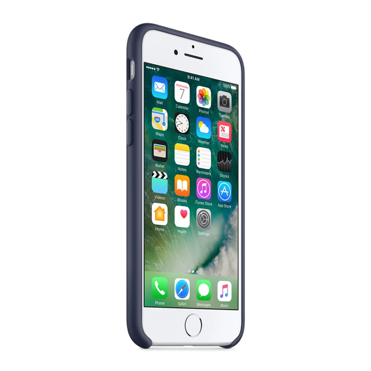 Чехол "Apple" Silicone Case для iPhone 7/8 Midnight Blue (HC)