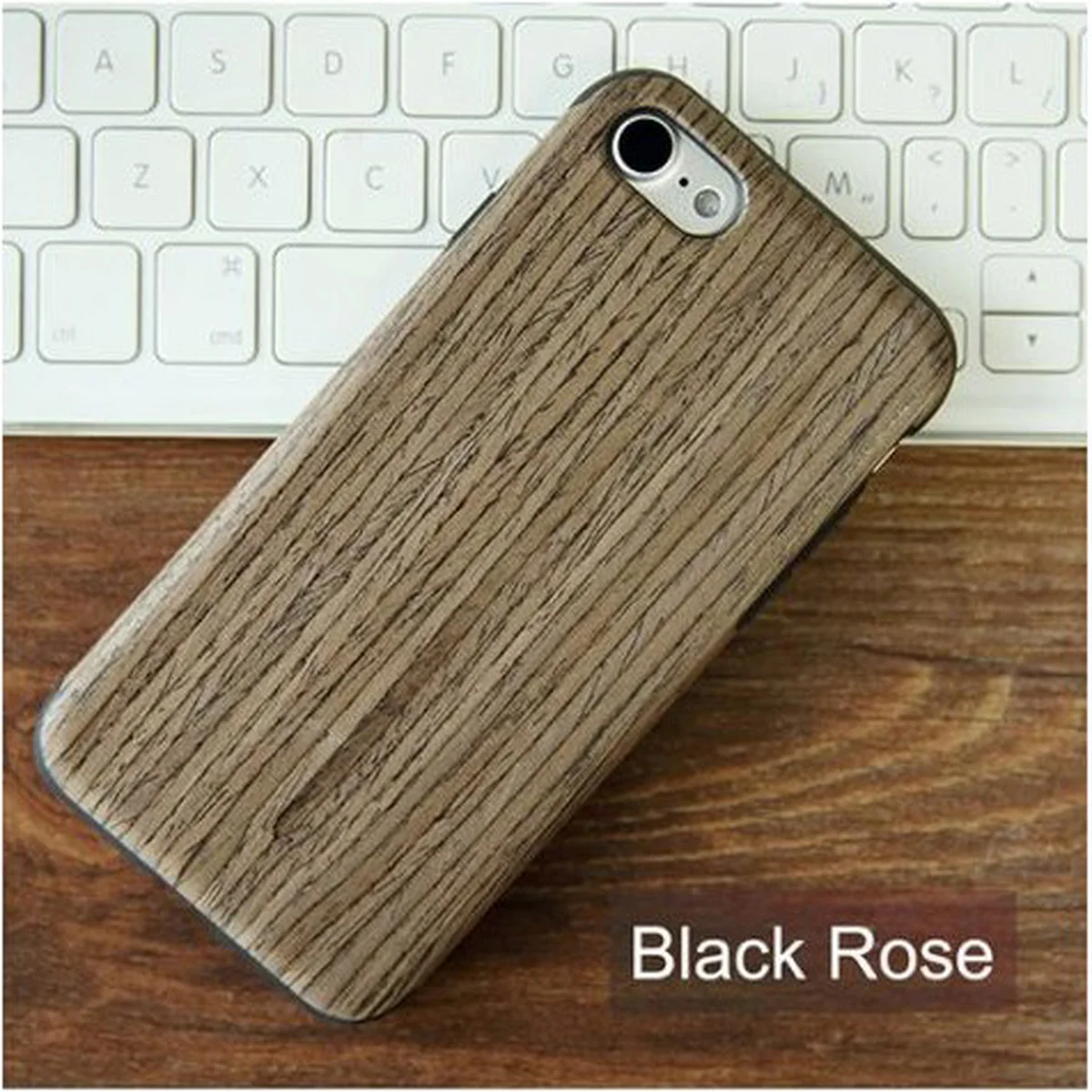 Чехол "Rock Origin Series (Grained)" силиконовый для iPhone 7/8 Black Rose