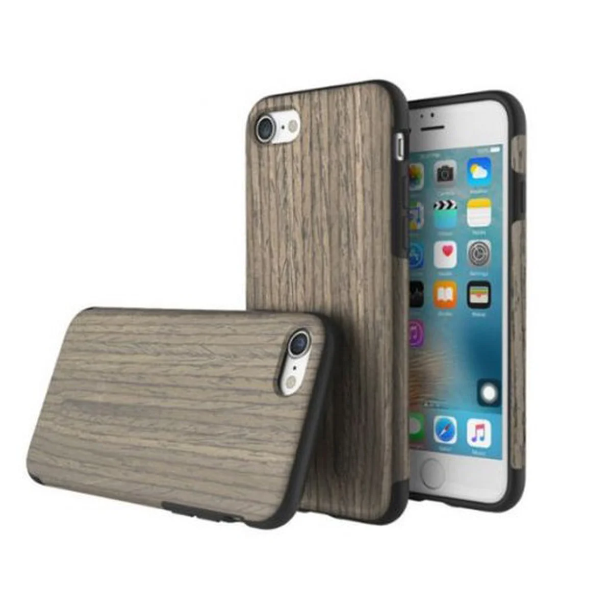 Чехол "Rock Origin Series (Grained)" силиконовый для iPhone 7/8 Black Rose