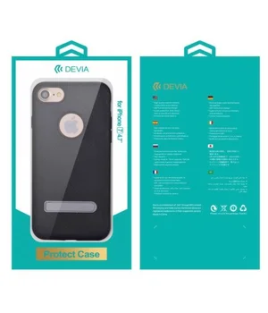 Чохол з підставкою "Devia" iStand синій для iPhone 7/8