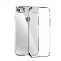 Силиконовый "Royal style" серебряный чехол для iPhone 7/8