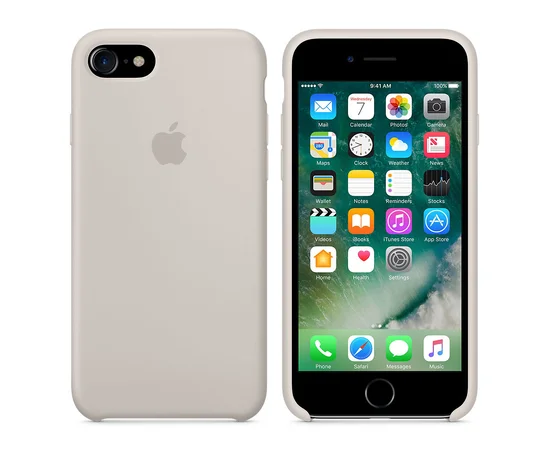 Чехол "Apple" Silicone Case для iPhone 7/8 Stone (HC)
