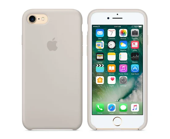 Чехол "Apple" Silicone Case для iPhone 7/8 Stone (HC)