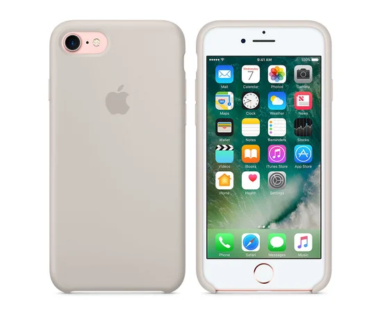 Чехол "Apple" Silicone Case для iPhone 7/8 Stone (HC)