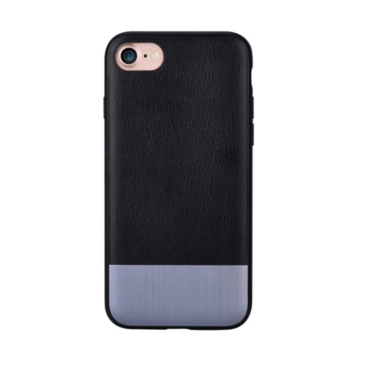 Кожаный чехол "Devia" Commander черный для iPhone 7/8