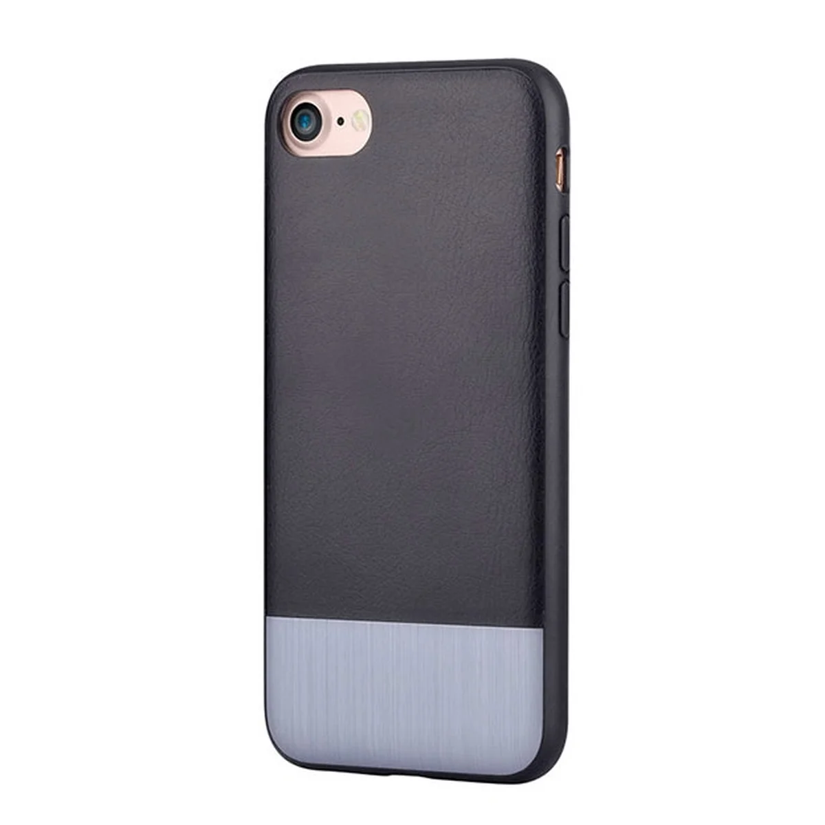 Кожаный чехол "Devia" Commander черный для iPhone 7/8
