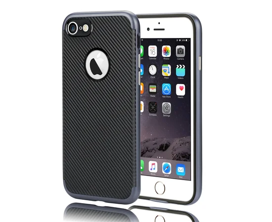 Противоударный чехол "Keziwu" серый для iPhone 6 Plus/6S Plus