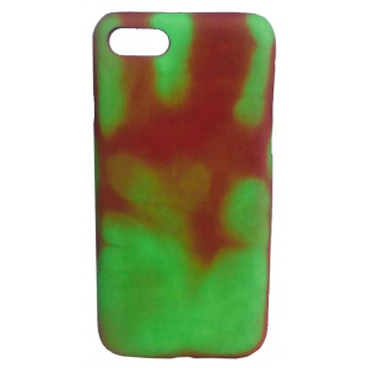 Чехол чувствительный к теплу "Heat Sensitive" пластиковый для iPhone 7/8 коричневый