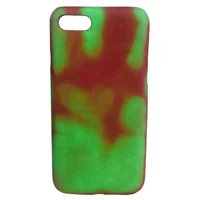 Чехол чувствительный к теплу "Heat Sensitive" пластиковый для iPhone 7/8 коричневый