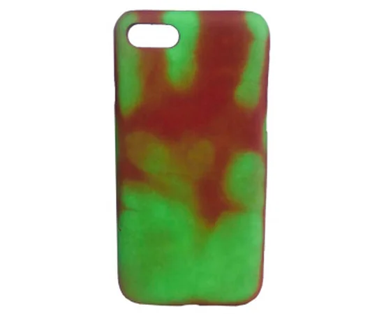 Чохол чутливий до тепла "Heat Sensitive" пластиковий для iPhone 7/8 коричневий