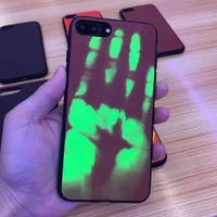 Чехол чувствительный к теплу "Heat Sensitive" пластиковый для iPhone 7/8 коричневый