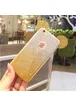 Чехол с блестками "Микки Маус" силиконовый для iPhone 7/8 желтый градиент