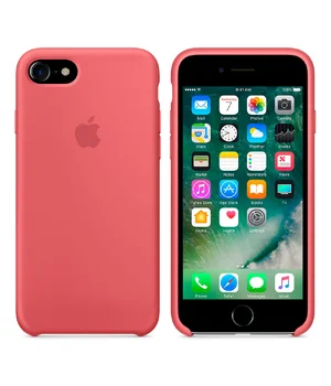 Чехол "Apple" Silicone Case для iPhone 7/8 Camellia (HC)