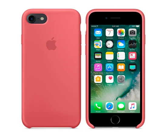 Чохол "Apple" Silicone Case для iPhone 7/8 Camellia (HC)