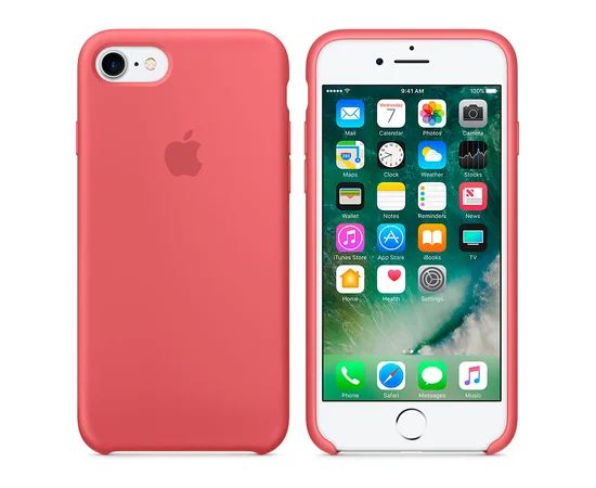 Чохол "Apple" Silicone Case для iPhone 7/8 Camellia (HC)