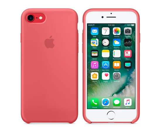 Чохол "Apple" Silicone Case для iPhone 7/8 Camellia (HC)
