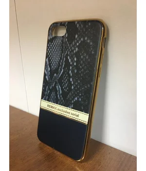 Чохол "Remax" силіконовий для iPhone 7/8 Exclusive сірий