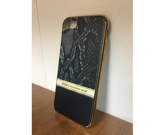 Чохол "Remax" силіконовий для iPhone 7/8 Exclusive сірий