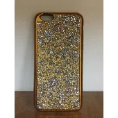 Чехол со стразами "Apex" силиконовый для iPhone 7/8 Crystal золотой
