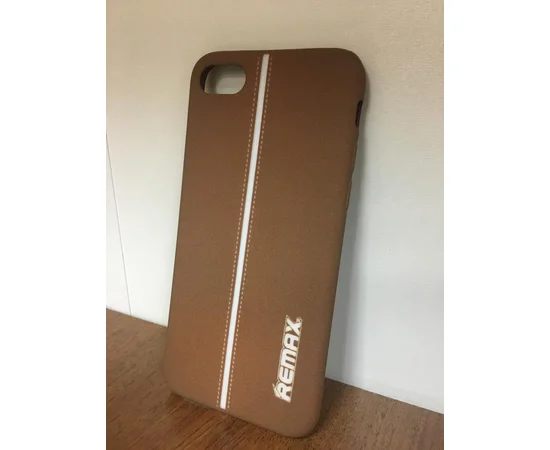 Чохол "Remax" силіконовий для iPhone 7/8 Sport коричневий