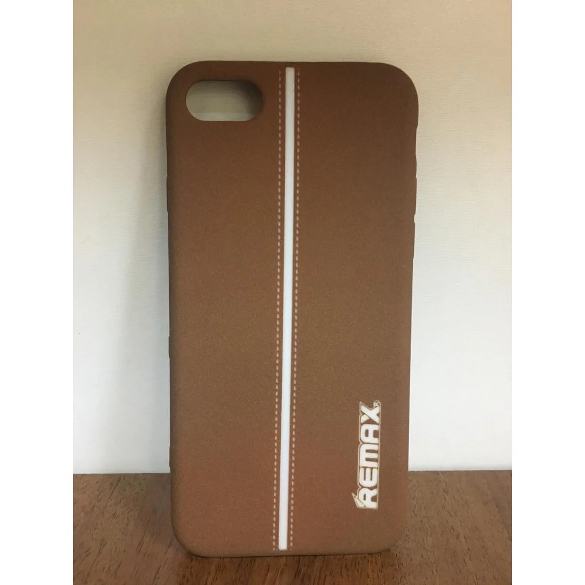 Чехол "Remax" силиконовый для iPhone 7/8 Sport коричневый