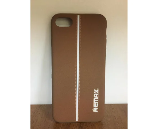 Чехол "Remax" силиконовый для iPhone 7/8 Sport коричневый