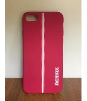Чехол "Remax" силиконовый для iPhone 7/8 Sport розовый