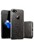 Чехол с блестками "Dazzling shine" силиконовый для iPhone 7/8 черный