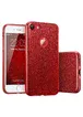 Чохол з блискітками "Dazzling shine" силіконовий для iPhone 7/8 червоний