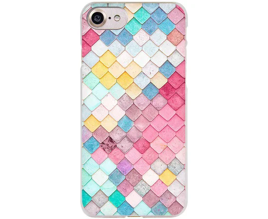 Чохол "Мозаїка" пластиковий для iPhone 7 різнокольоровий