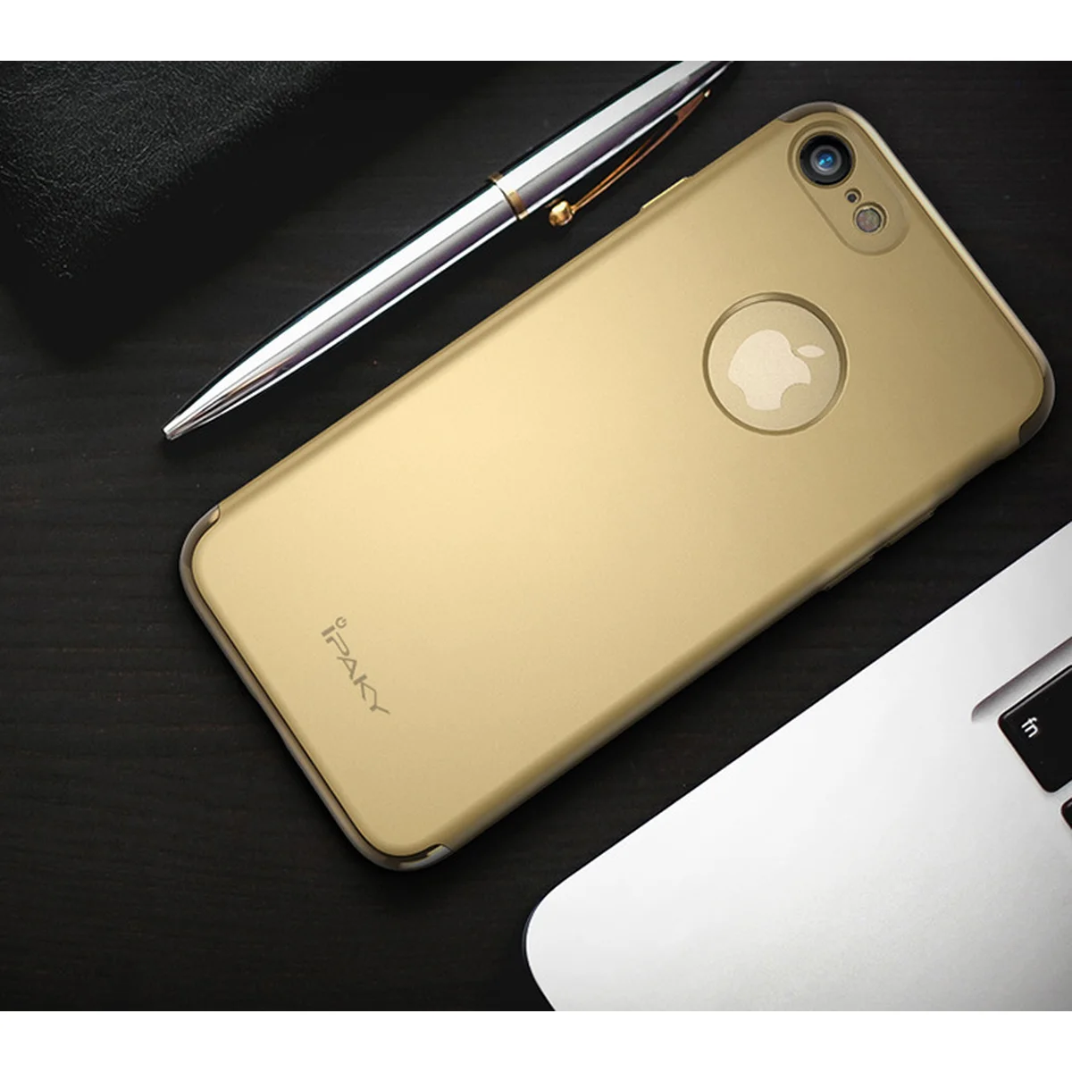 Противоударный чехол "iPaky" Joint золотой для iPhone 7/8