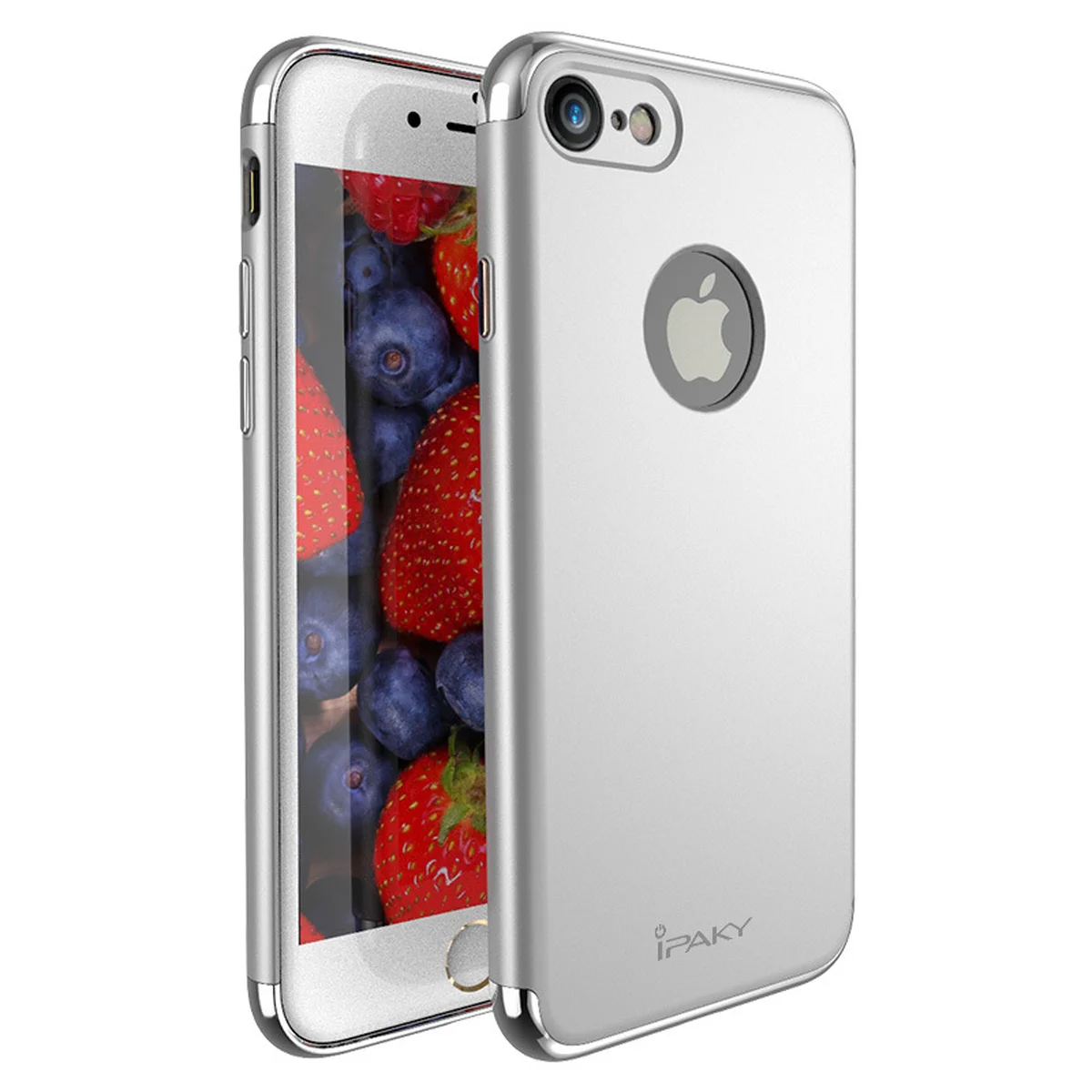 Противоударный чехол "iPaky" Joint серебряный для iPhone 7/8