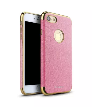 Чехол "iPaky" силиконовый для iPhone 7/8 Chrome розовый