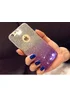 Чохол з блискітками "Градієнт" силіконовий для iPhone 7/8 фіолетовий