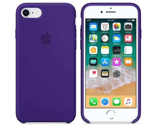Чехол "Apple" Silicone Case для iPhone 7/8 Ultra Violet (HC)