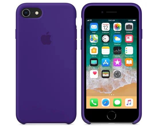 Чехол "Apple" Silicone Case для iPhone 7/8 Ultra Violet (HC)
