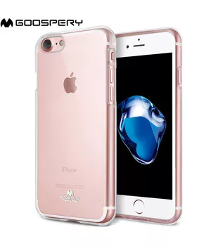 Чехол "GOOSPERY" силиконовый для iPhone 7/8 прозрачный