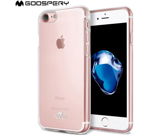 Чохол "GOOSPERY" силіконовий для iPhone 7/8 прозорий