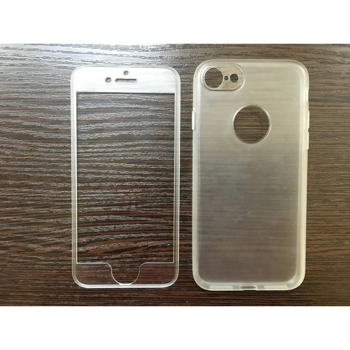 Защитный 360 FULL COVER прозрачный чехол для iPhone 7/8