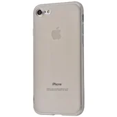 Силиконовый прозрачный тонированный чехол для iPhone 7/8