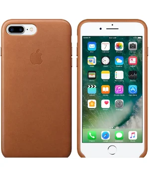 Силиконовый коричневый "Leather case" (HC) для iPhone 7 Plus/8 Plus Силиконовый коричневый "Leather case" (HC) для iPhone 7 Plus/8 Plus